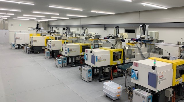 成形工場のクリーンエリア化