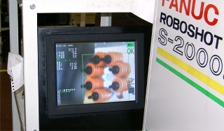 金型破損防止用の画像装置