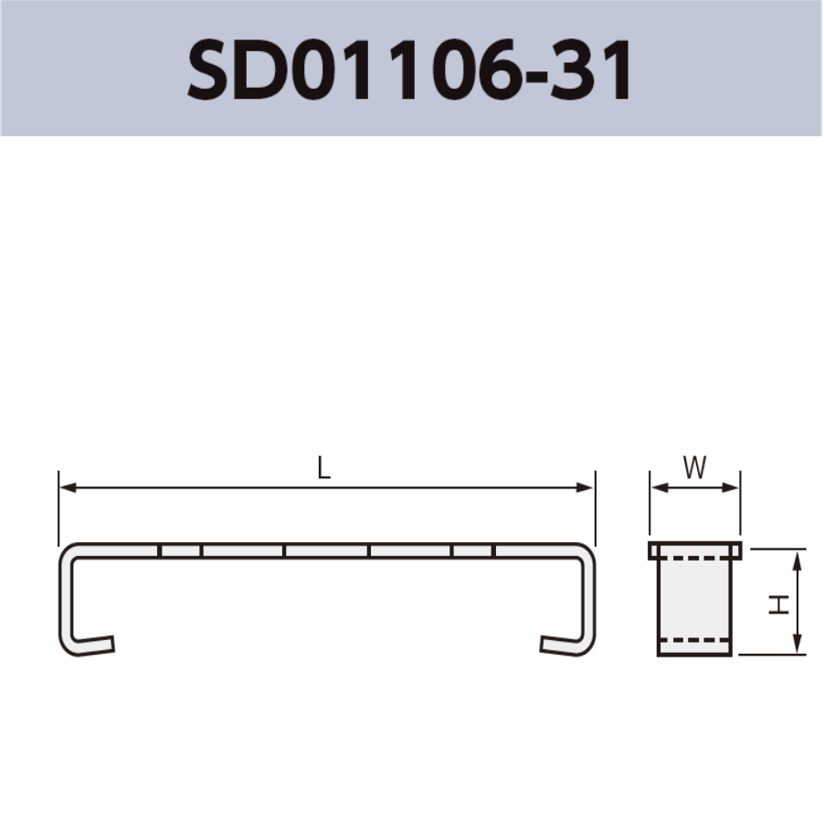 ジャンパー端子 SD01106-31 基板実装用 SMT対応 RoHS指令対応品