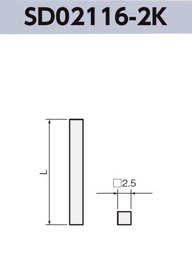 SMDバスバー SD02116-2K 基板実装用 SMT対応 RoHS指令対応品