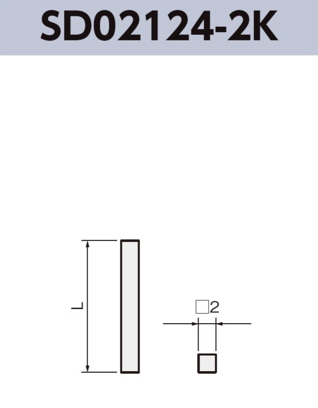SMDバスバー SD02124-2K 基板実装用 SMT対応 RoHS指令対応品